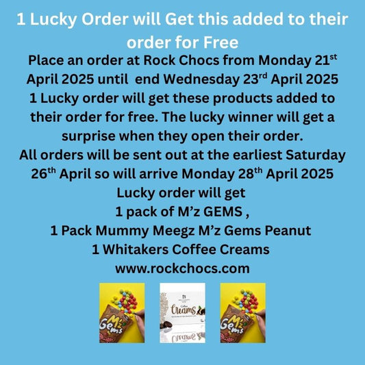 Will you be the lucky order?