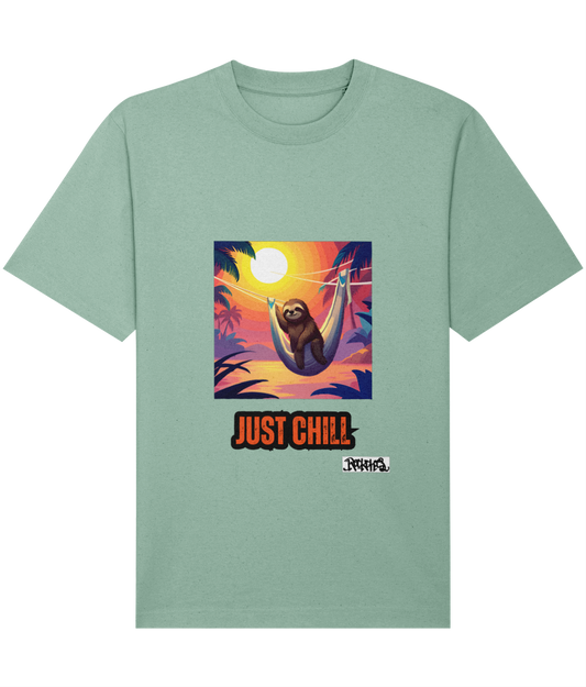Freestyler Just Chill T shirts By Rock Chocs  - Sloth