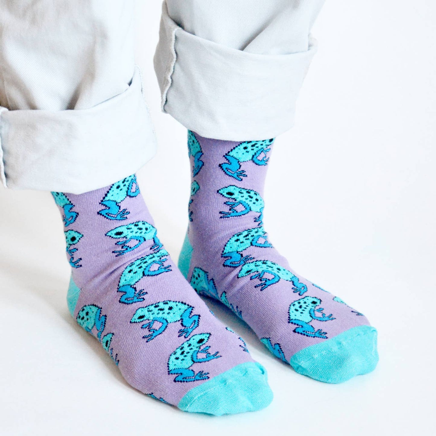 Frog Socks | Bamboo Socks | Aqua Socks | Pond Socks