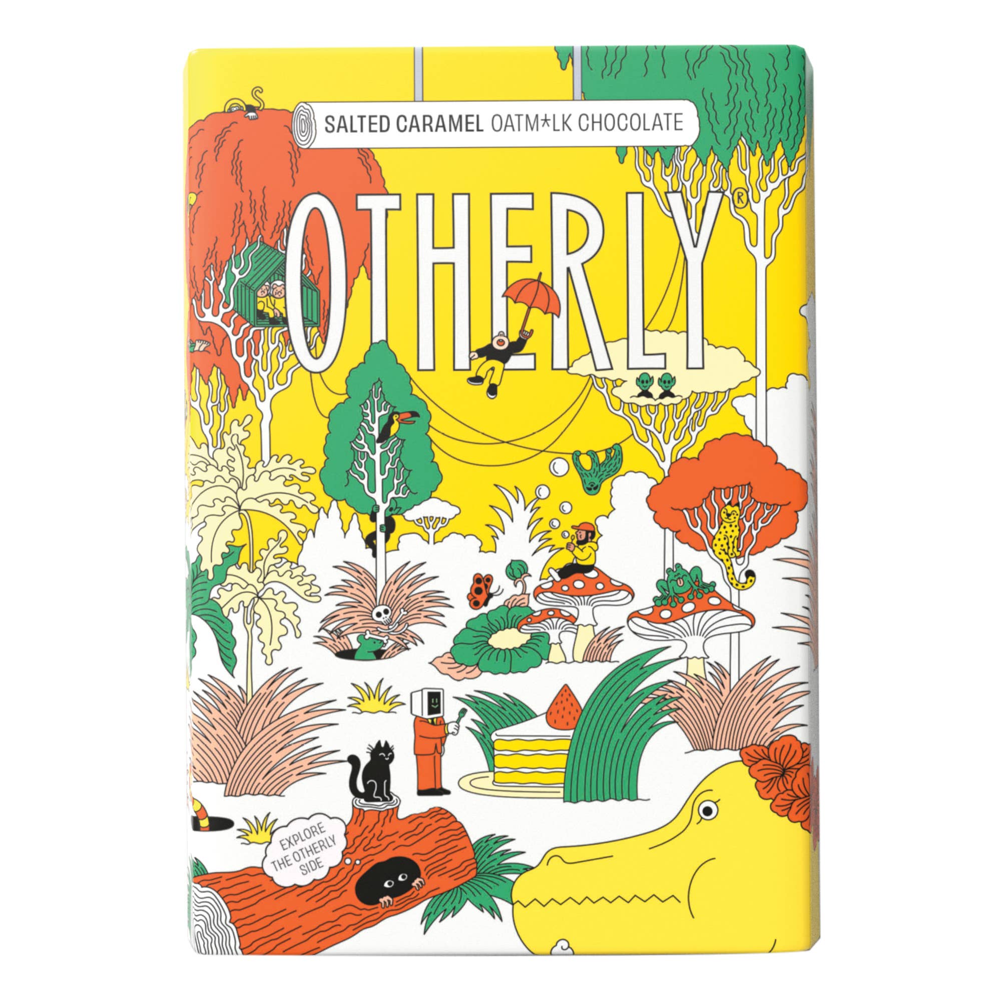 Salted Caramel Oatm*lk Chocolate Bar 120g | Vegan | Creamy