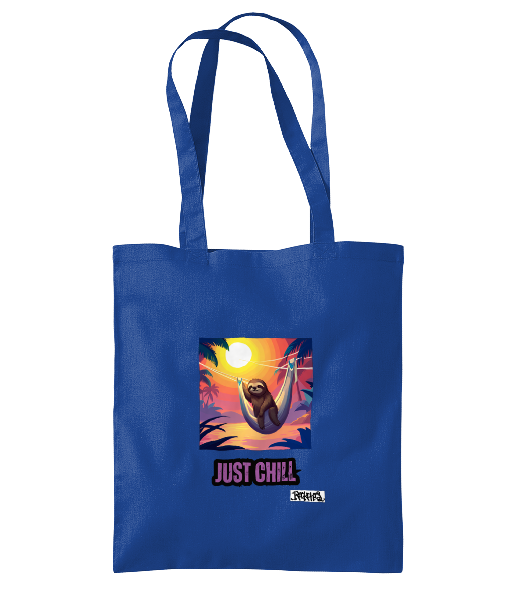 Shoulder Tote Bag Just Chill Sloth T Shirt Designed by Rock Chocs
