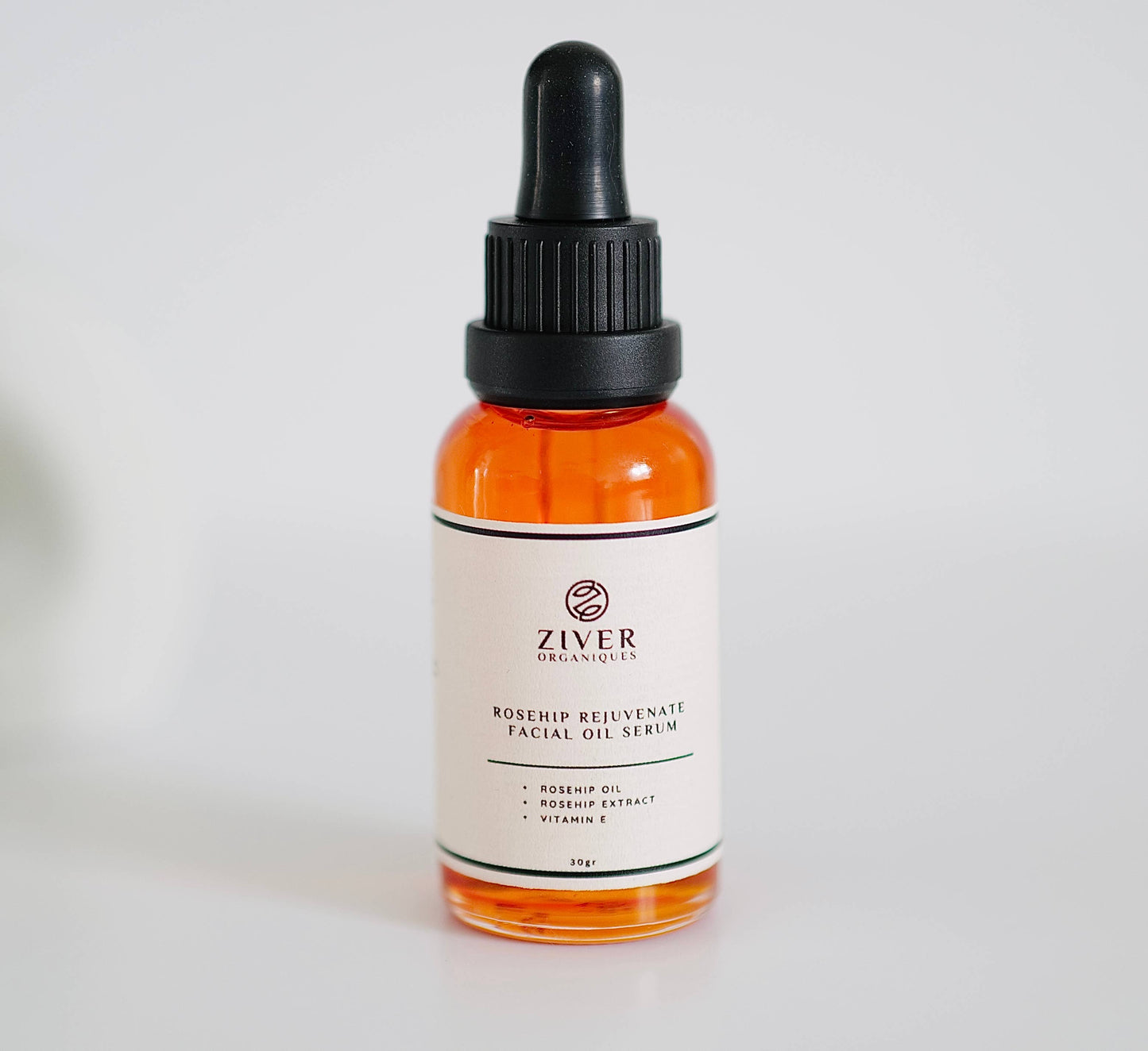 Rosehip Rejuvenating Facial Oil Serum with Vitamin E 30ml