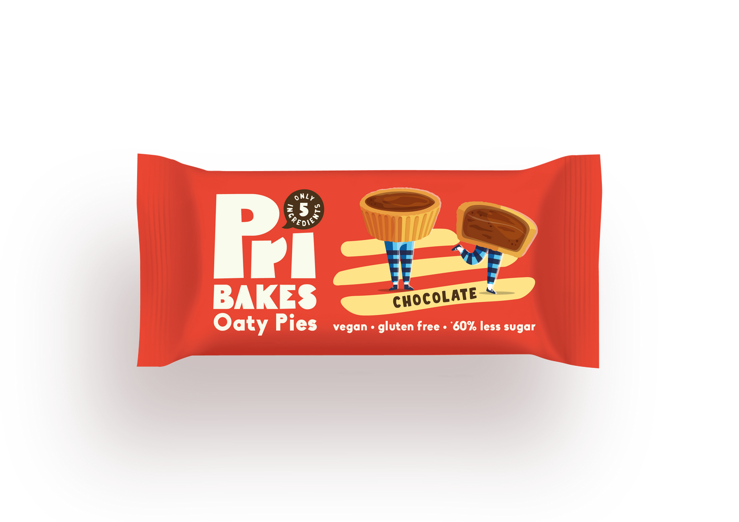 Pri Bakes Healthy Vegan Snacks, Chocolate OatyPies