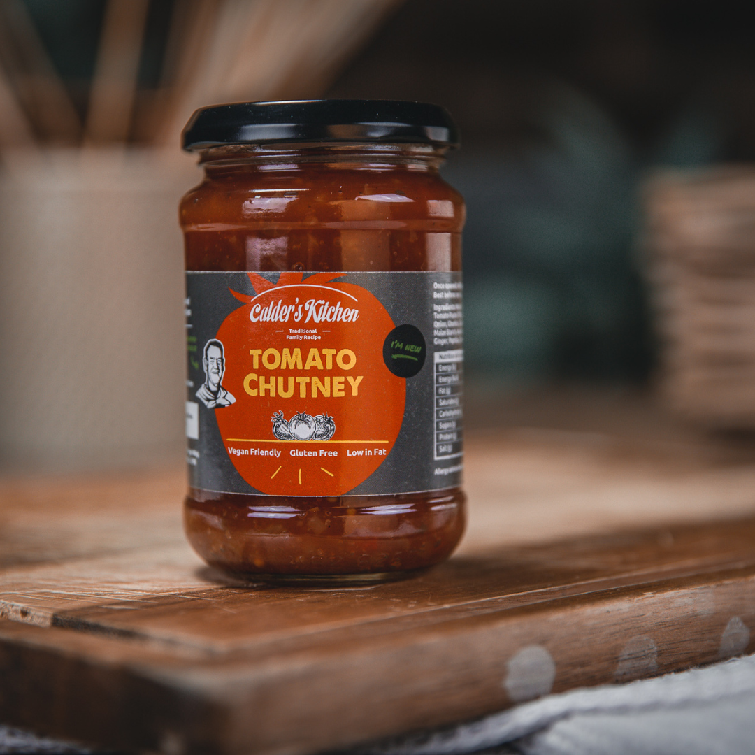 Calder's Kitchen Tomato Chutney (Gluten Free, Vegan) 285 g jar