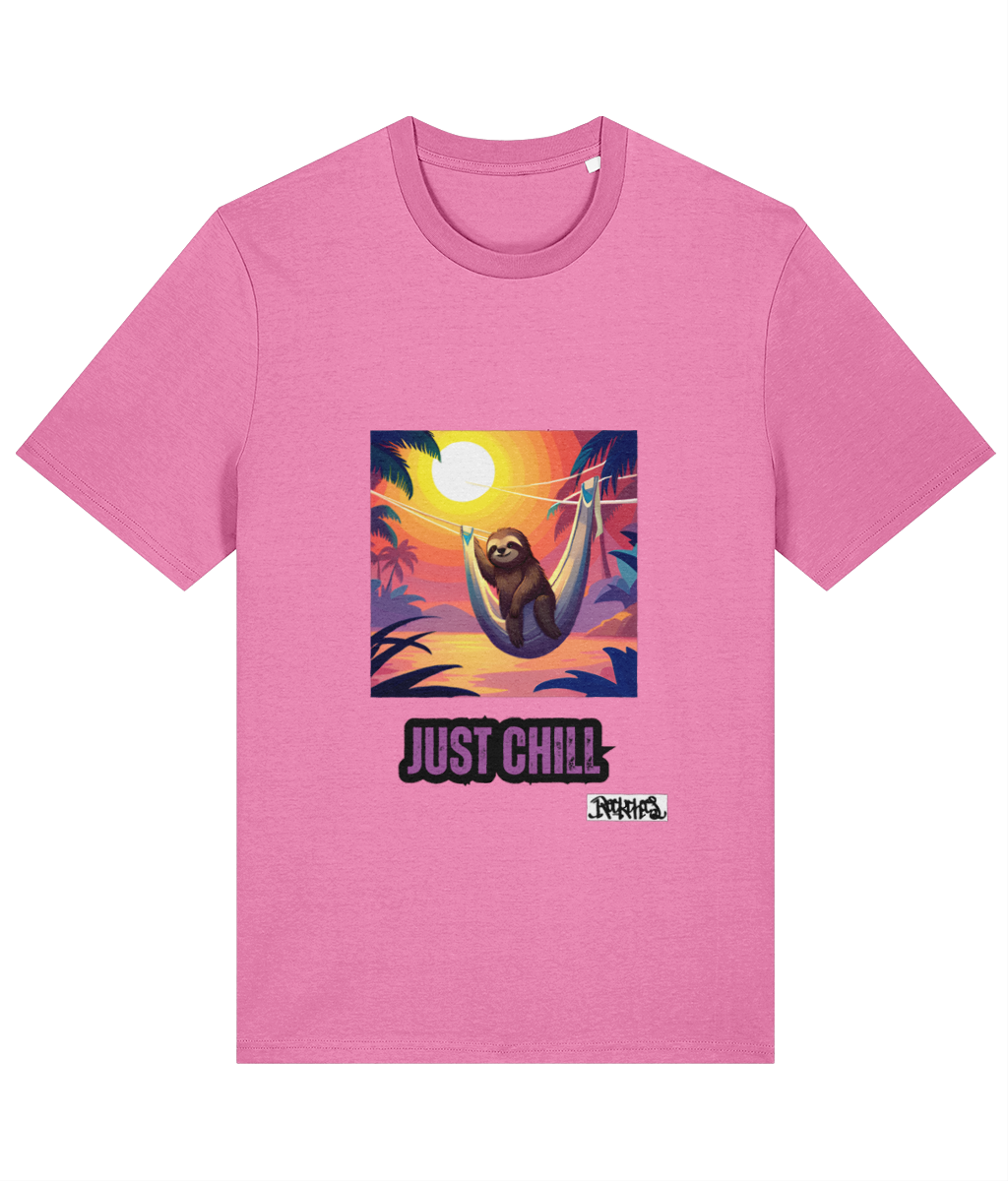 Just Chill Sloth T shirts By Rock Chocs