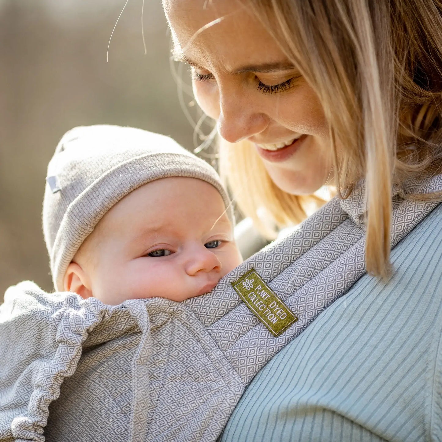 MySol Plant Dyed Palo Campeche baby carrier, eco, sustainable