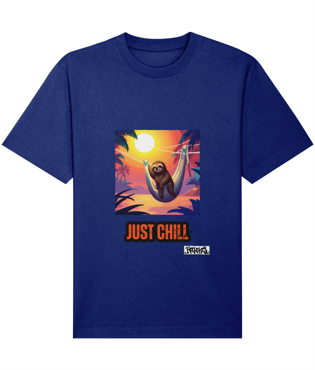 Freestyler Just Chill T shirts By Rock Chocs - Sloth