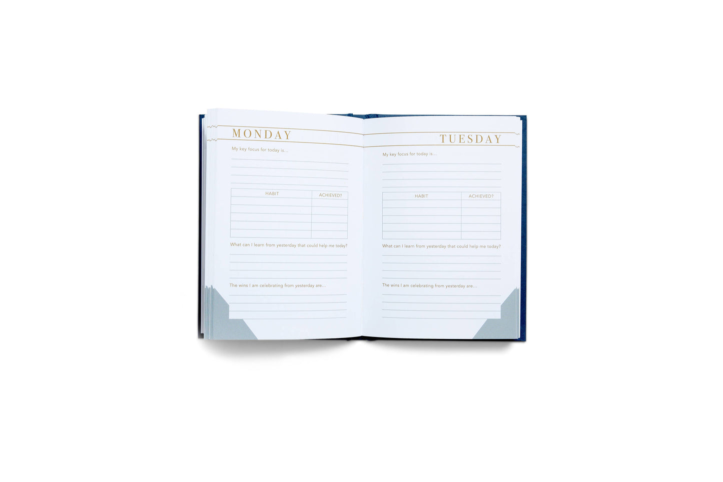 Habit Notes: Daily habit tracking journal- 5 in stock