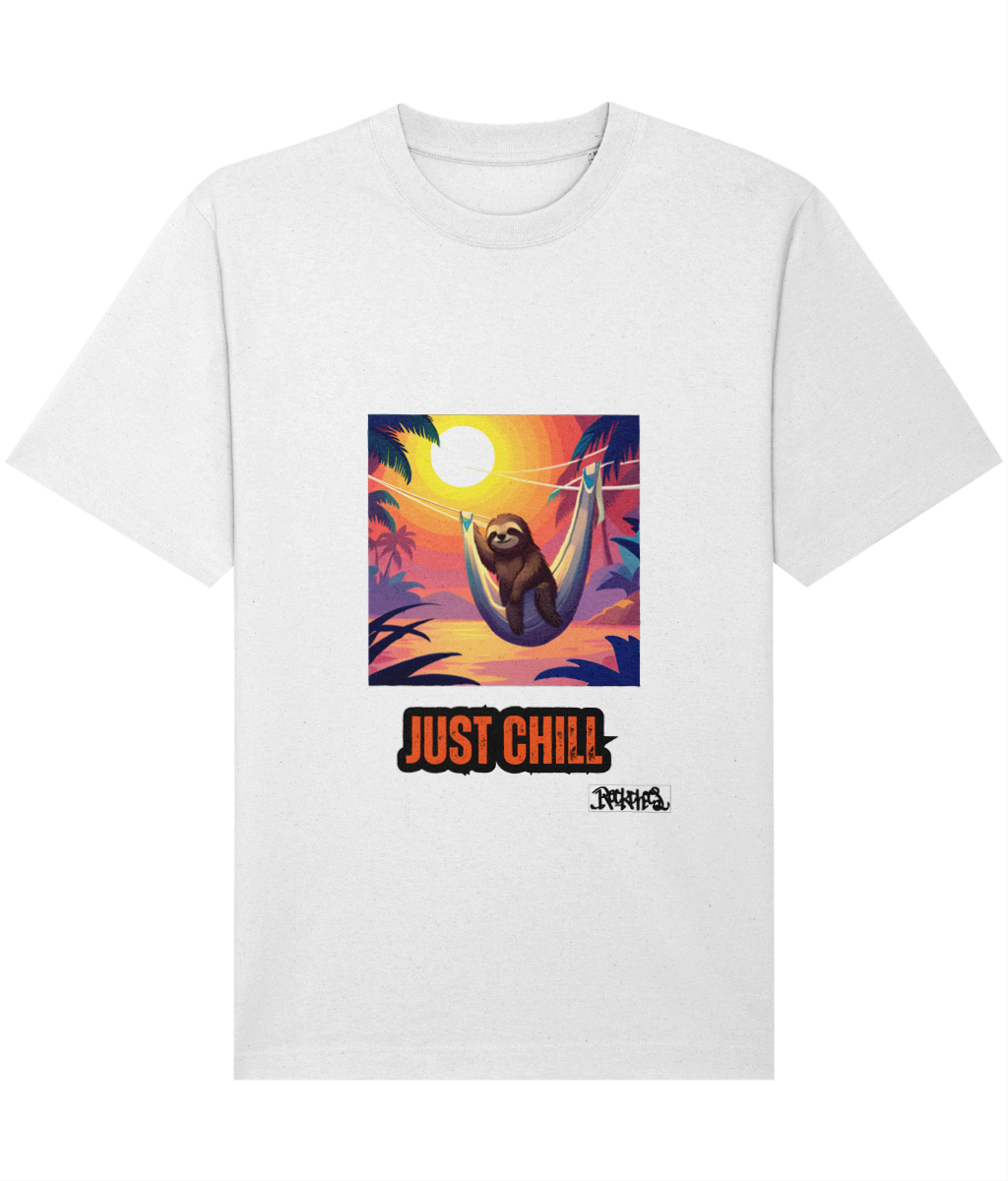 Freestyler Just Chill T shirts By Rock Chocs - Sloth