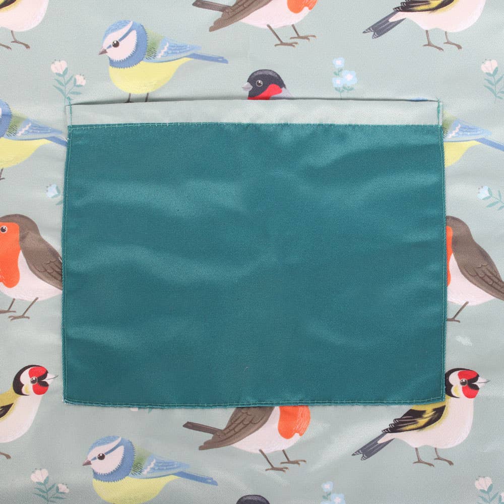 British Garden Birds Cotton Apron - 2 left in stock