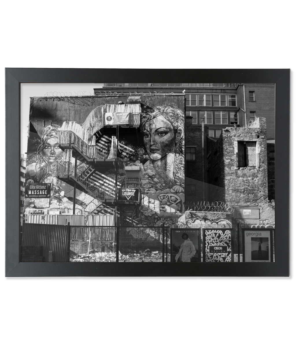 Framed A3 Fine Art Print - Landscape/Black Fine Art Street Photography