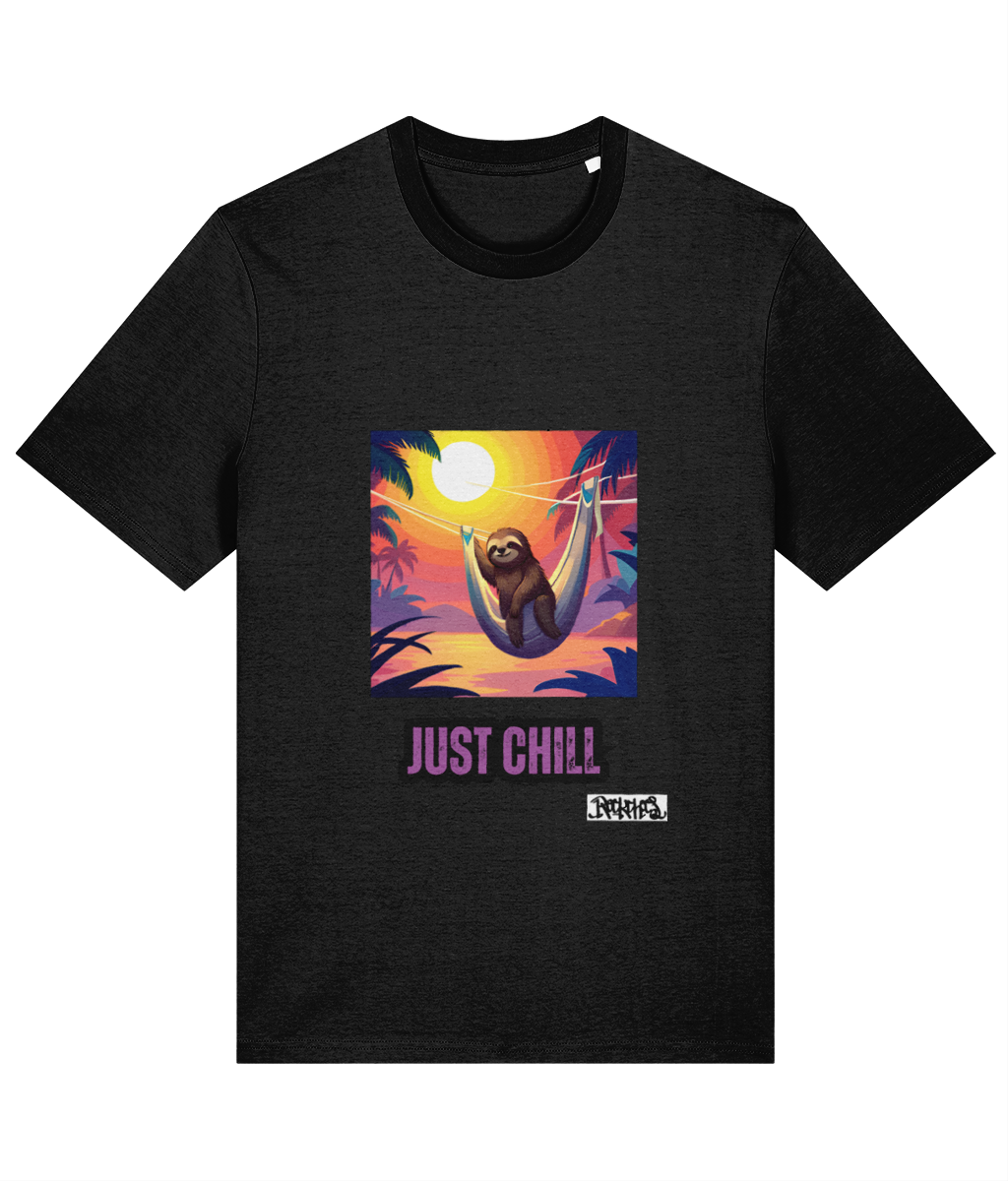 Just Chill Sloth T shirts By Rock Chocs