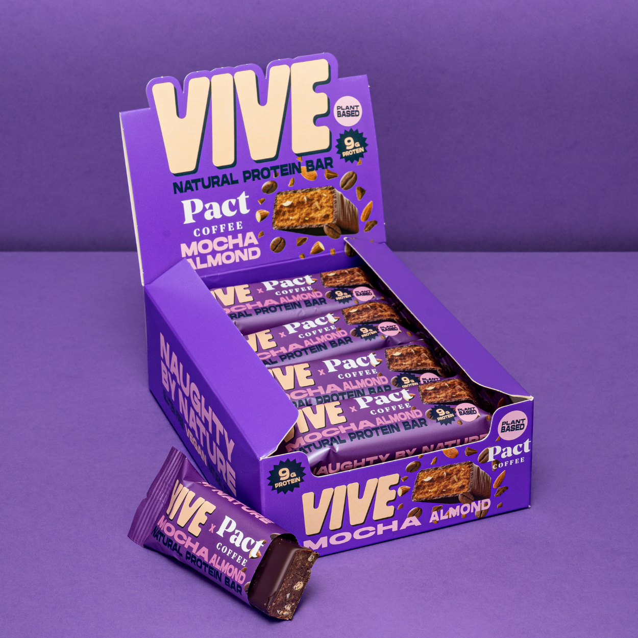 Indulgent Protein Bars - Mocha Almond