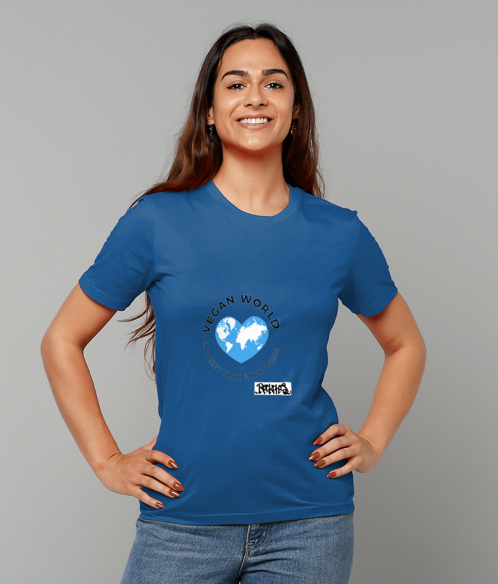 Vegan World T Shirt by Rock Chocs