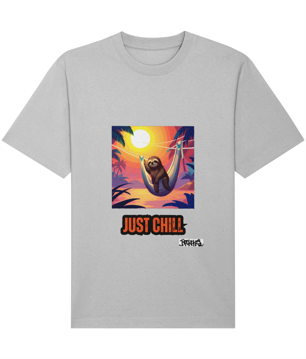 Freestyler Just Chill T shirts By Rock Chocs - Sloth