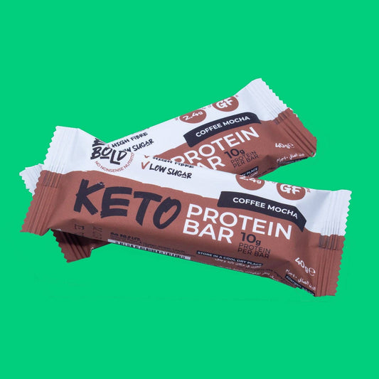 Coffee Mocha Keto Protein Bar