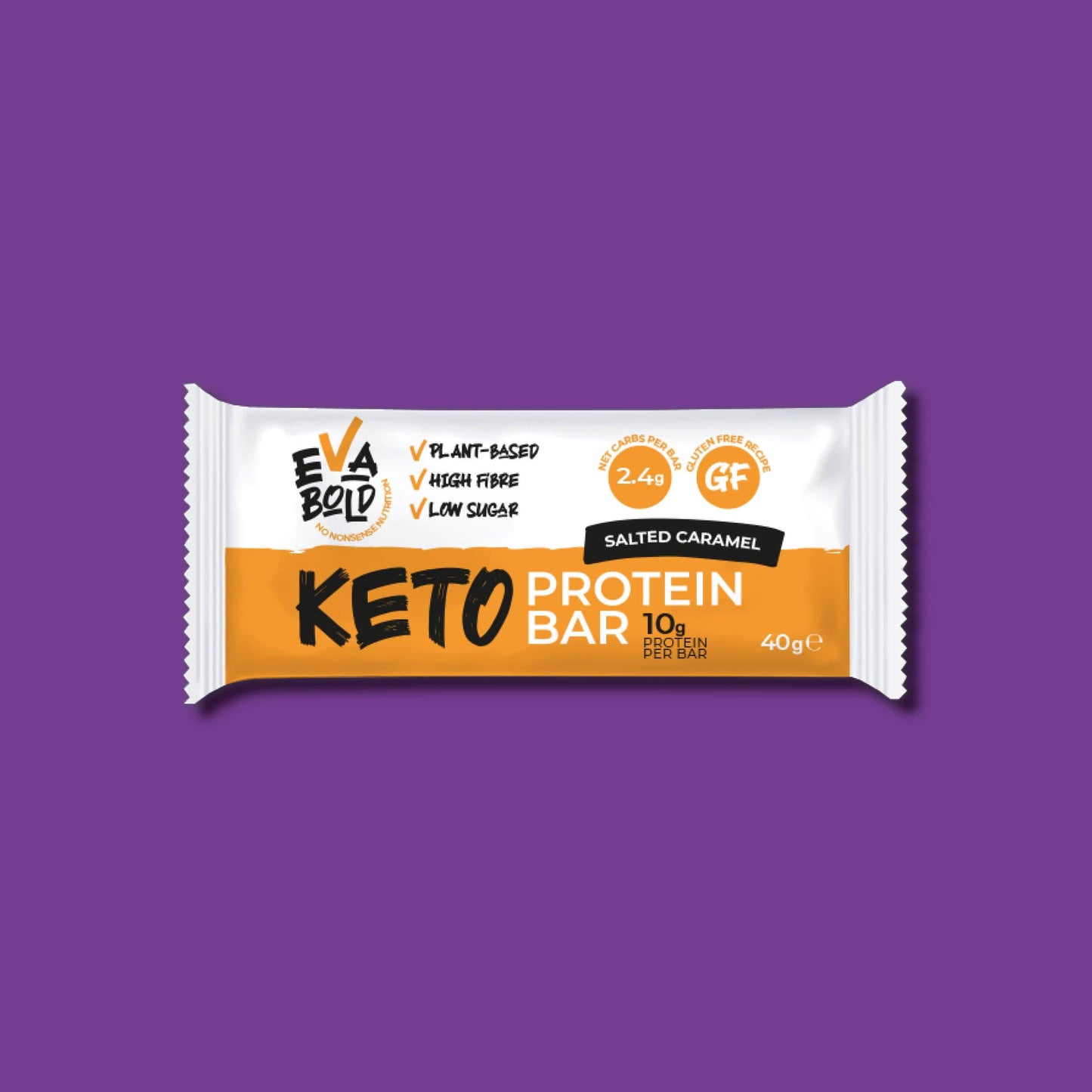 Salted Caramel Keto Protein Bar