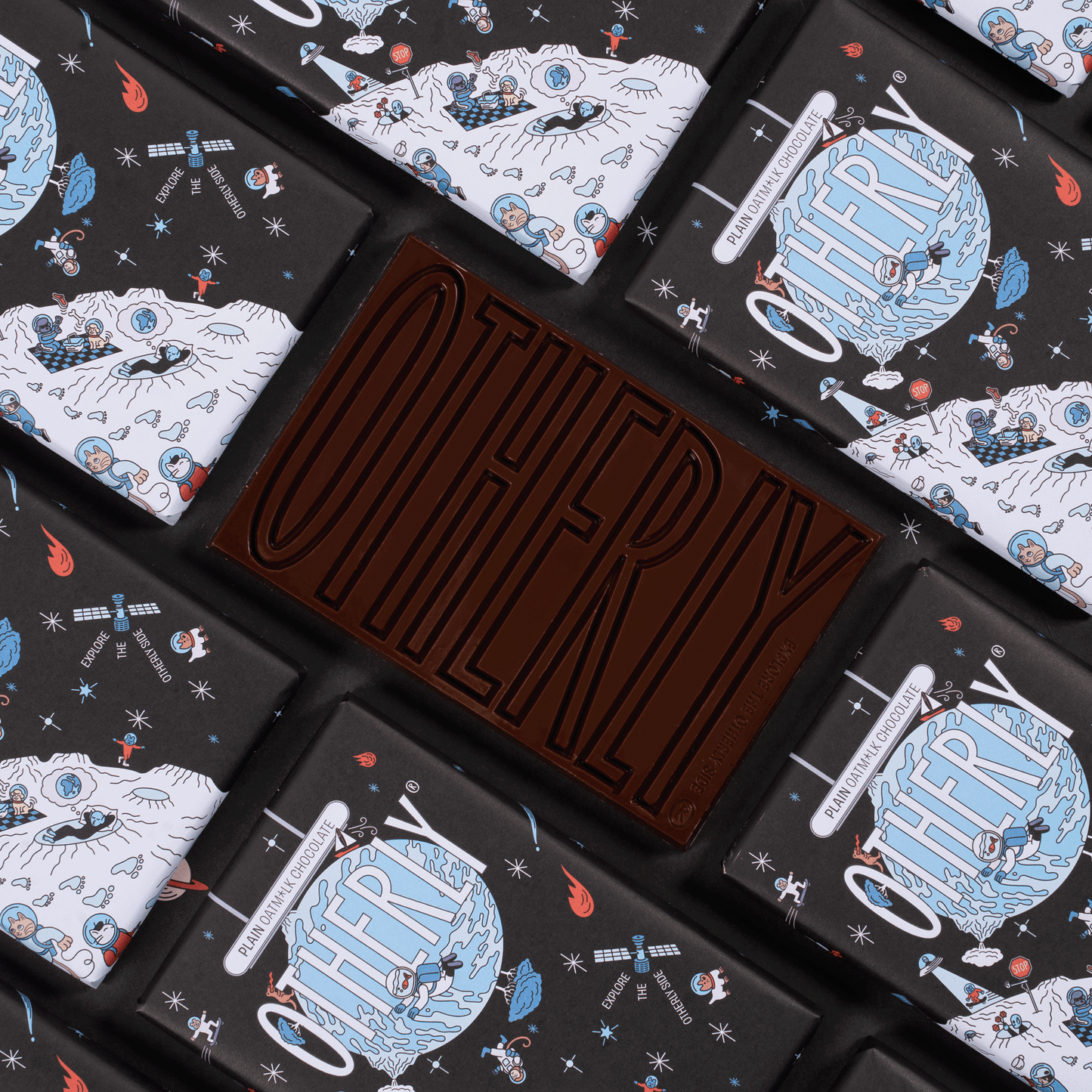 Plain Oatm*lk Chocolate Bar 120g | Vegan | Creamy
