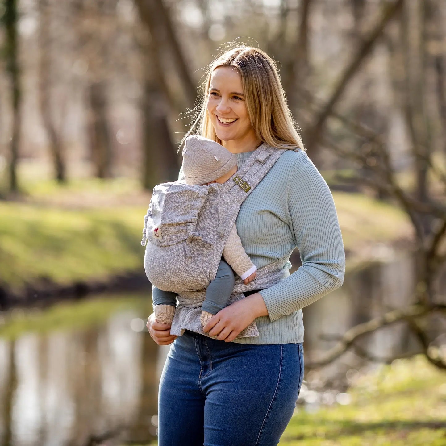 MySol Plant Dyed Palo Campeche baby carrier, eco, sustainable