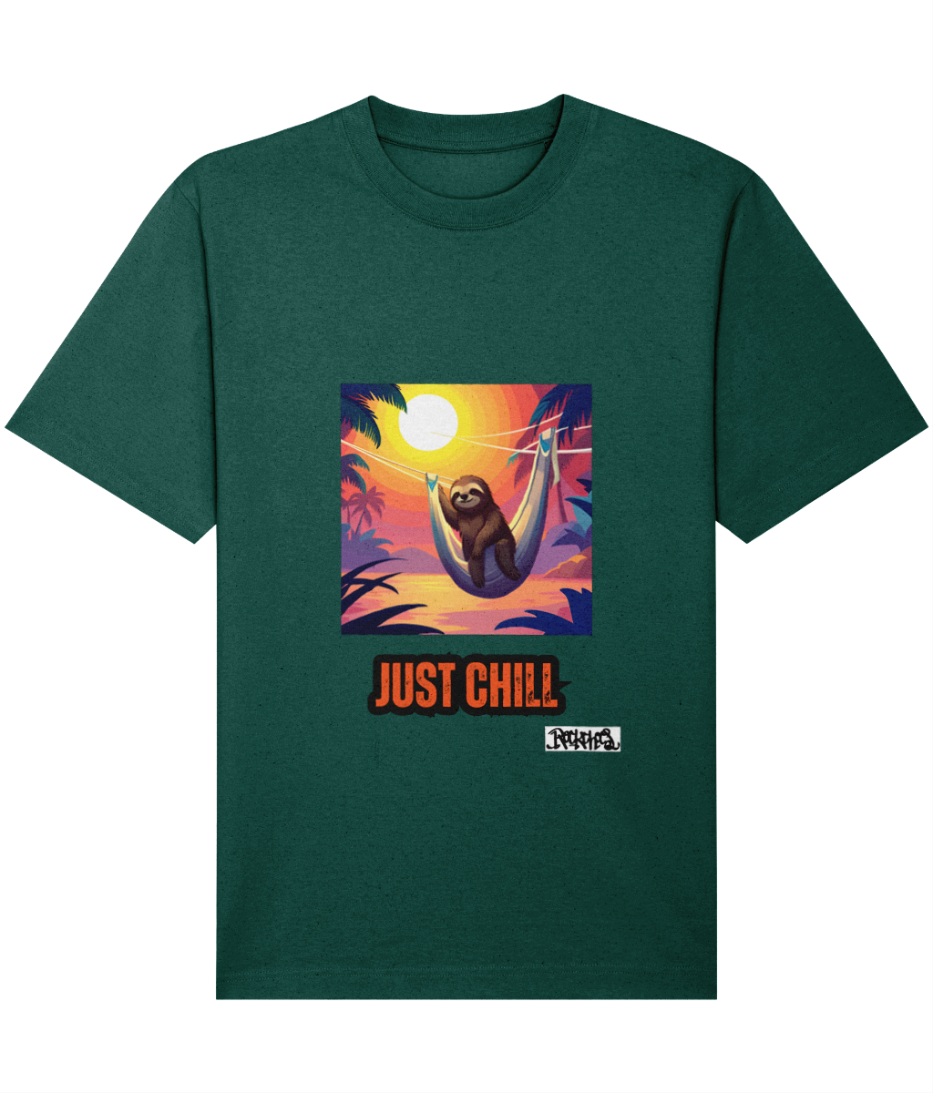 Freestyler Just Chill T shirts By Rock Chocs - Sloth