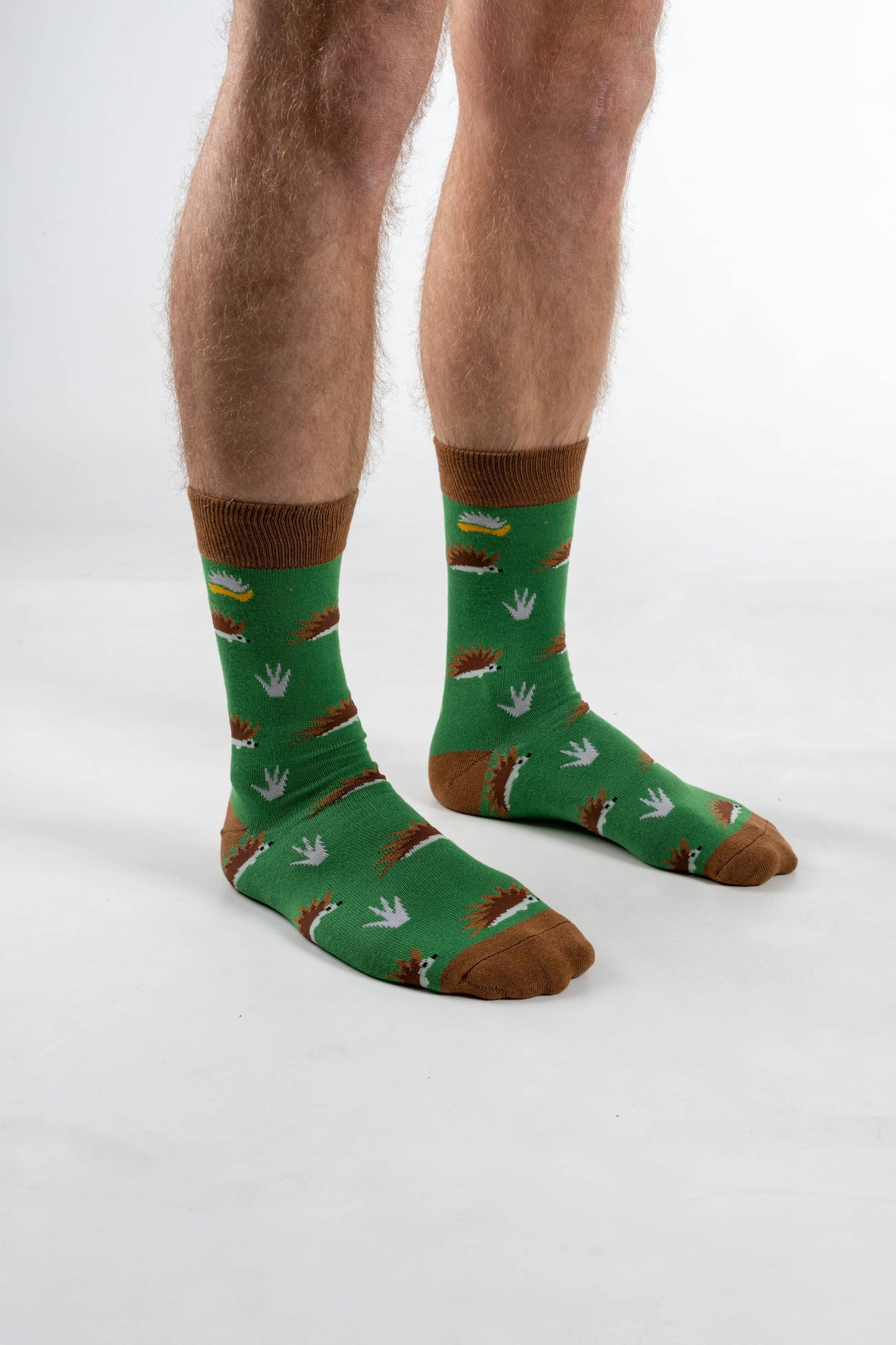 BAMBOO SOCKS | HEDGEHOG SOCKS | WILDLIFE SOCKS | GREEN limited stock