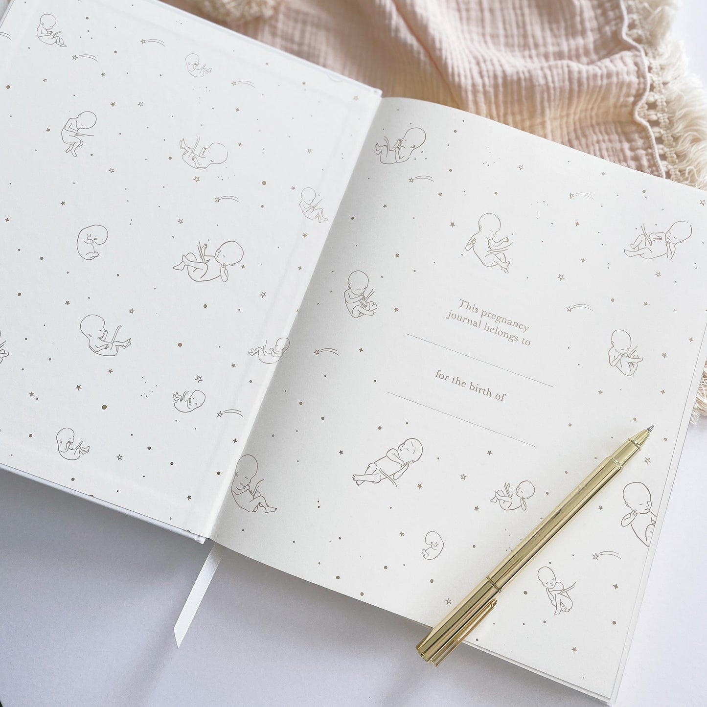 My Pregnancy Journal - Safari with Gilded Edges - 3 left in stock