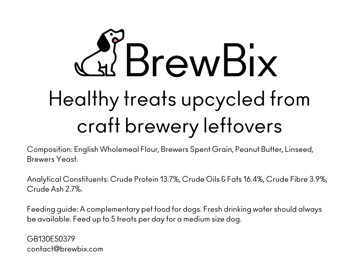 BrewBix dog treats TRIAL Box 100g