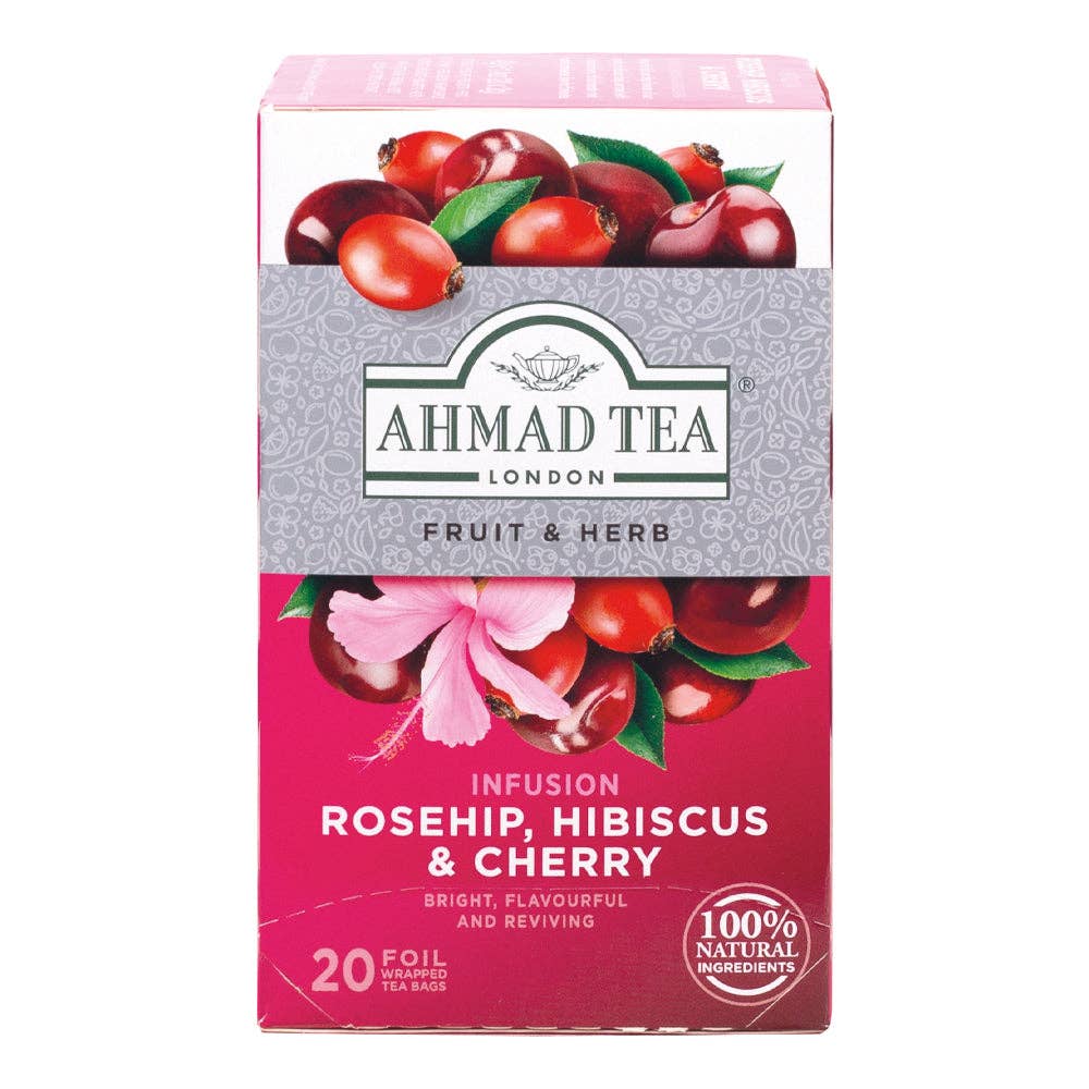 20 Teabag Rosehip, Hibiscus & Cherry