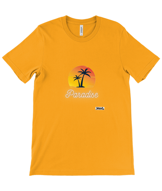 T-Shirt Paradise Canvas Unisex Crew Neck