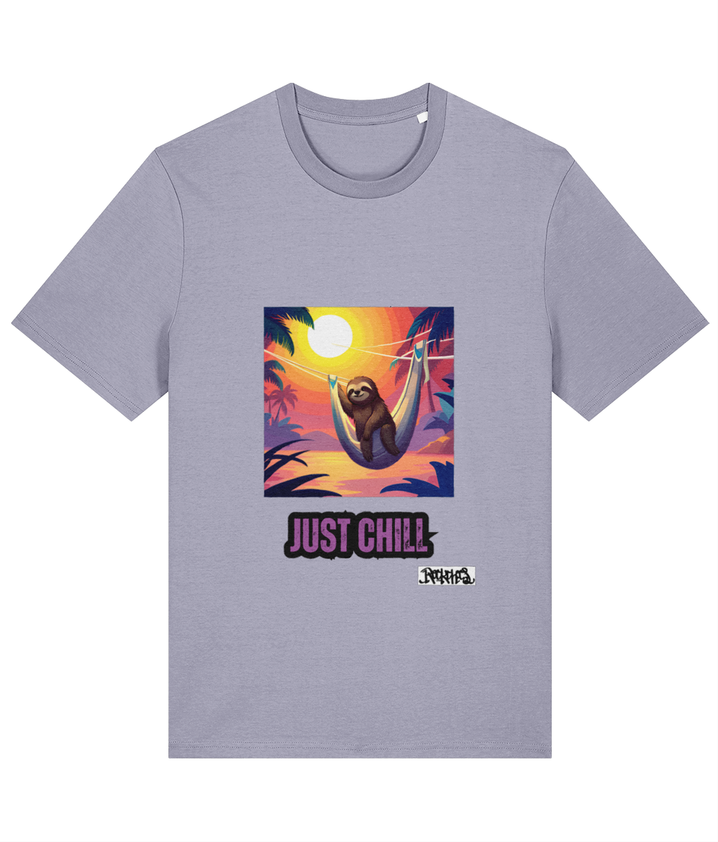 Just Chill Sloth T shirts By Rock Chocs