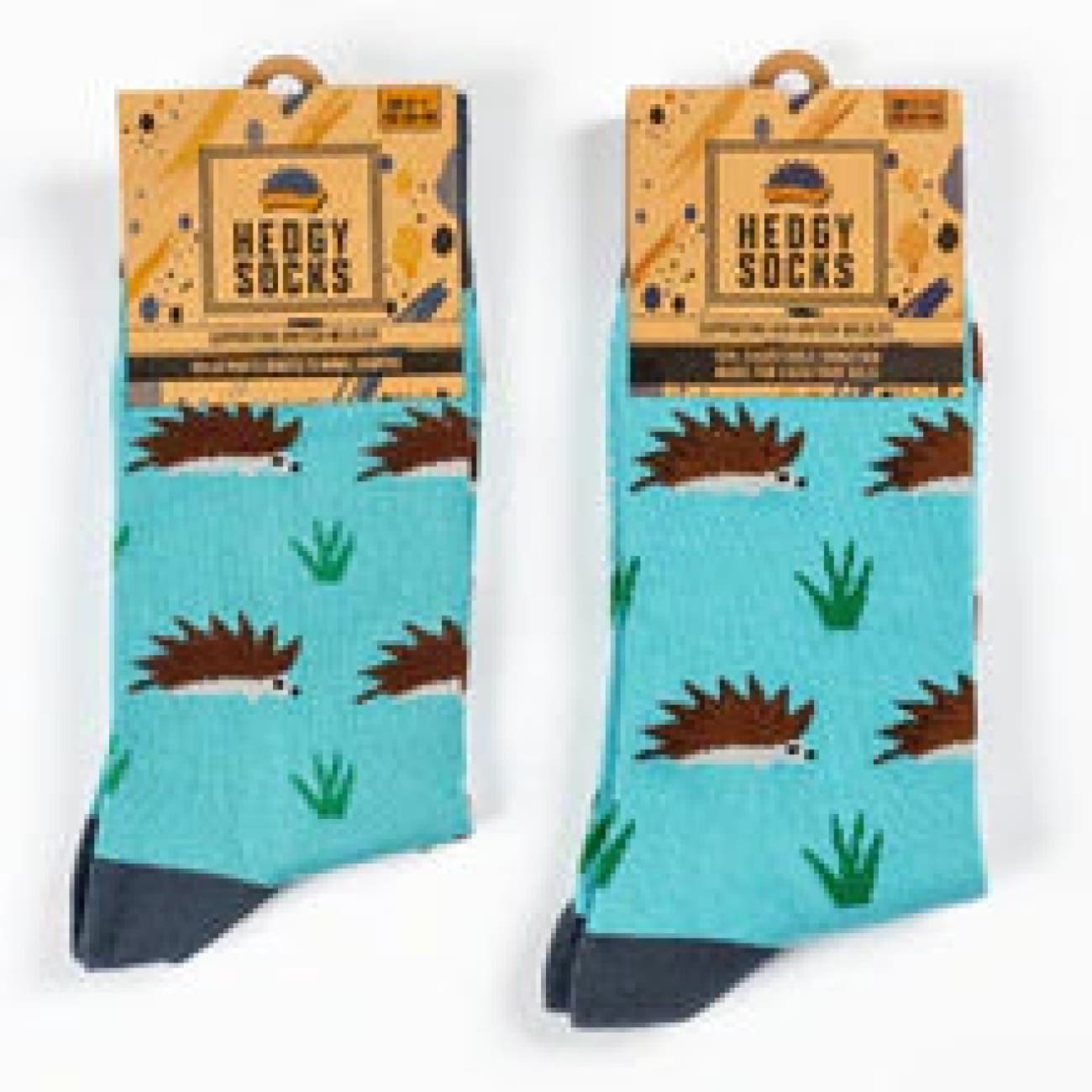 Blue HEDGEHOG BAMBOO SOCKS - bamboo socks Brand Hedgy Socks