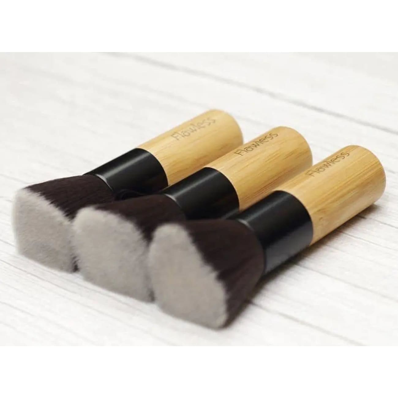 Rock Chocs Buffing Foundation Brush Flawless Professional Vegan Beauty cosmetic brushes make up brushes vegan buffing foundation brush vegan foundation brush vegan make up brushes vegan v
