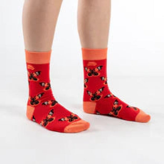 BUTTERFLY BAMBOO SOCKS - bamboo socks Brand Hedgy Socks