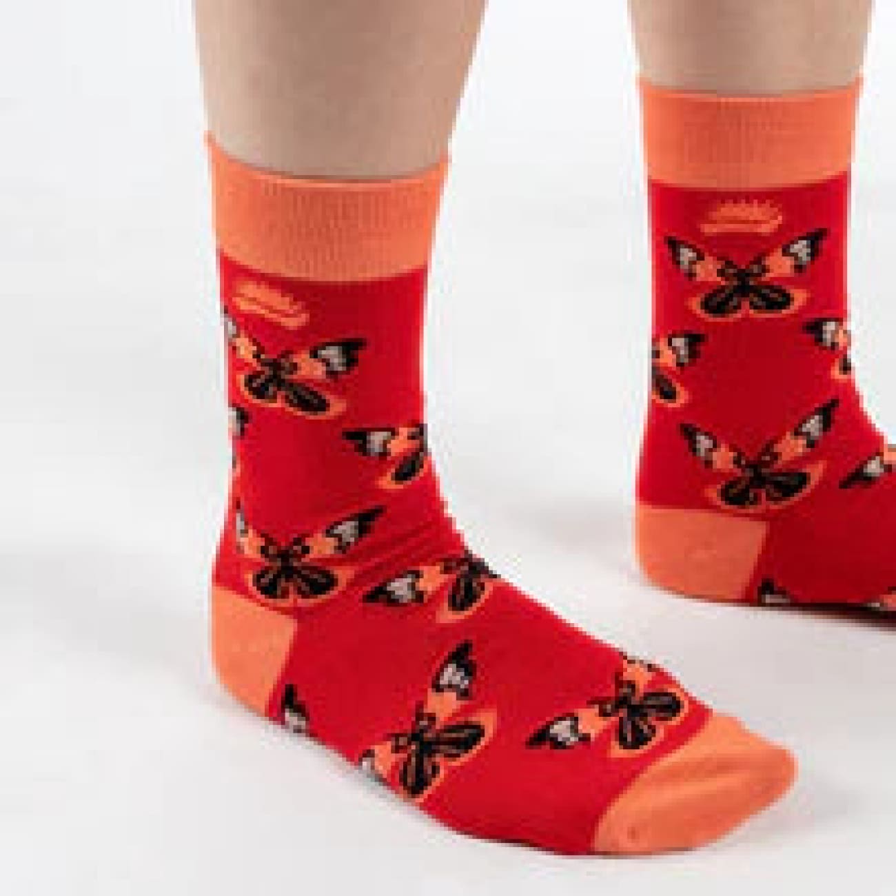 BUTTERFLY BAMBOO SOCKS - bamboo socks Brand Hedgy Socks