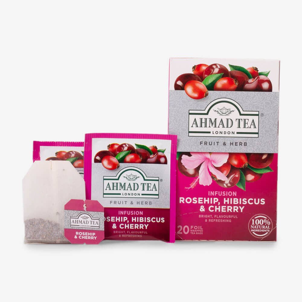20 Teabag Rosehip, Hibiscus & Cherry