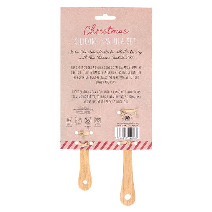 Head Elf Little Elf Silicone Christmas Baking Spatula Set- 2 left in stock