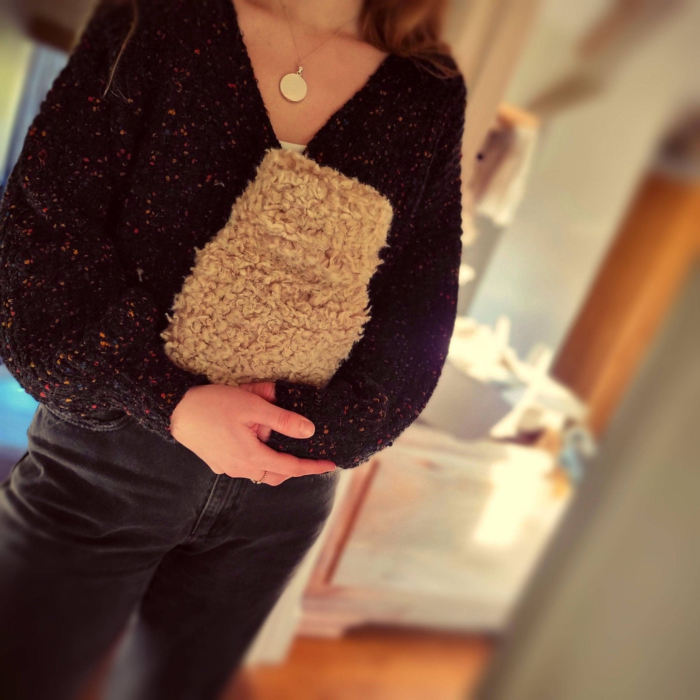Mini Teddy Hot Water Bottle 1 left in stock