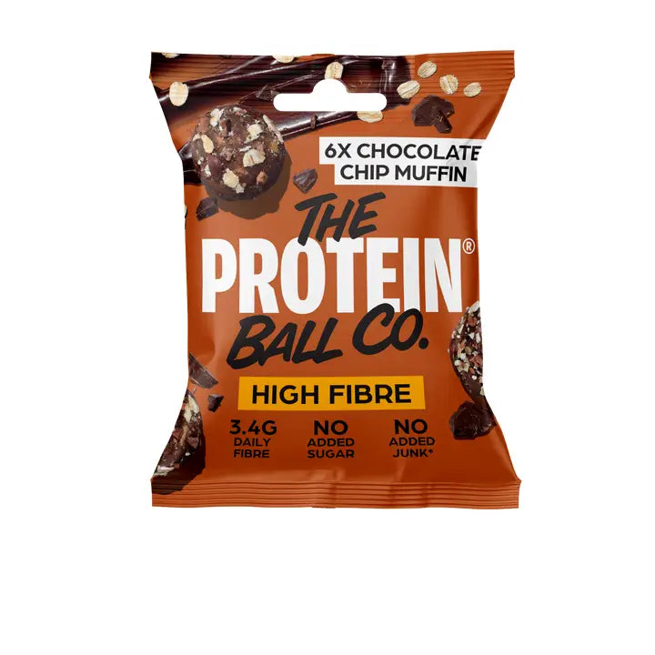 CHOCOLATE CHIP MUFFIN - High Fibre - Breakfas 45g