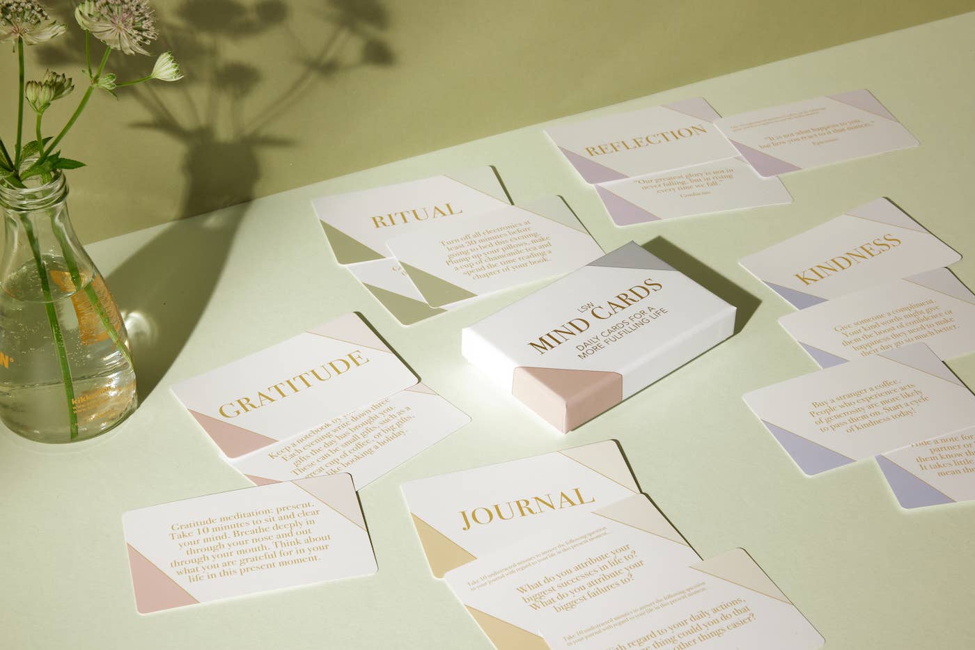 Mind Cards: Wellbeing Cards, Self Care, - 2 left in stock