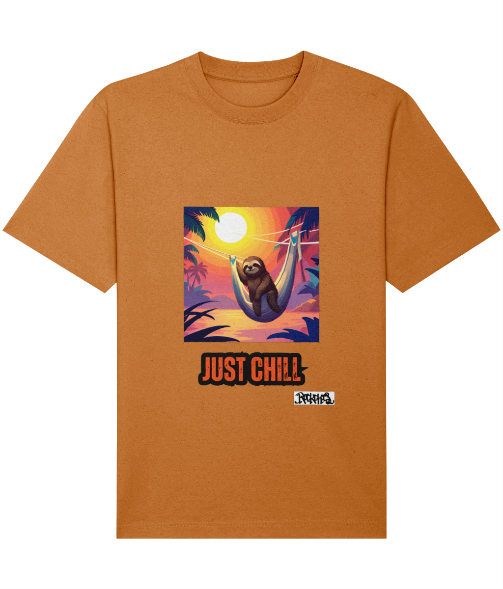 Freestyler Just Chill T shirts By Rock Chocs - Sloth