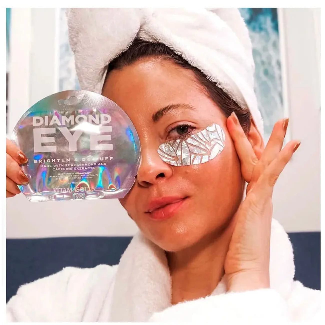 Rock Chocs DIAMOND EYE PADS Vitamasques diamond eye pads eye treatments