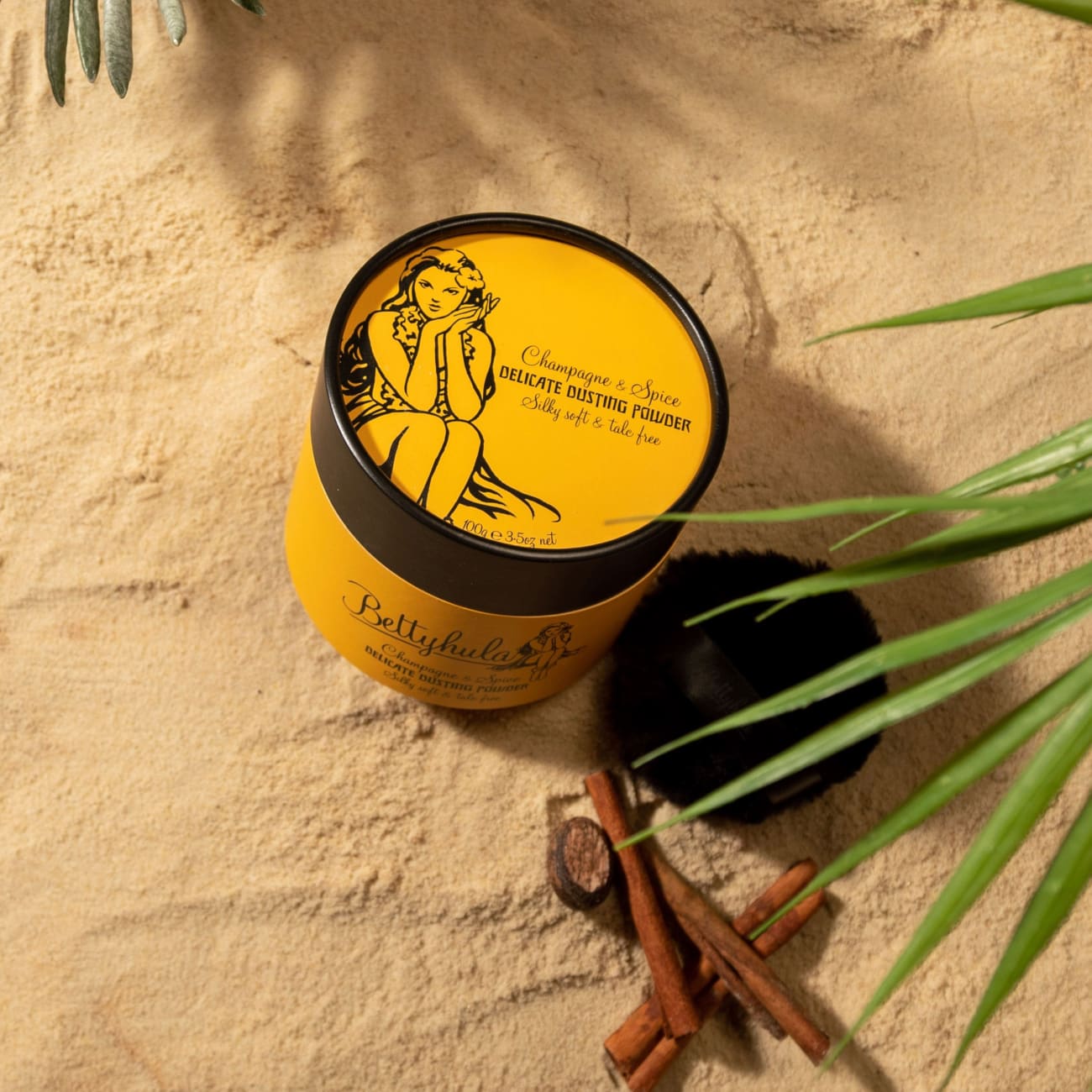 Rock Chocs Dusting powder. Champagne & Spice Betty Hula bettyhula Bettyhula dusting powder vegan dusting powder