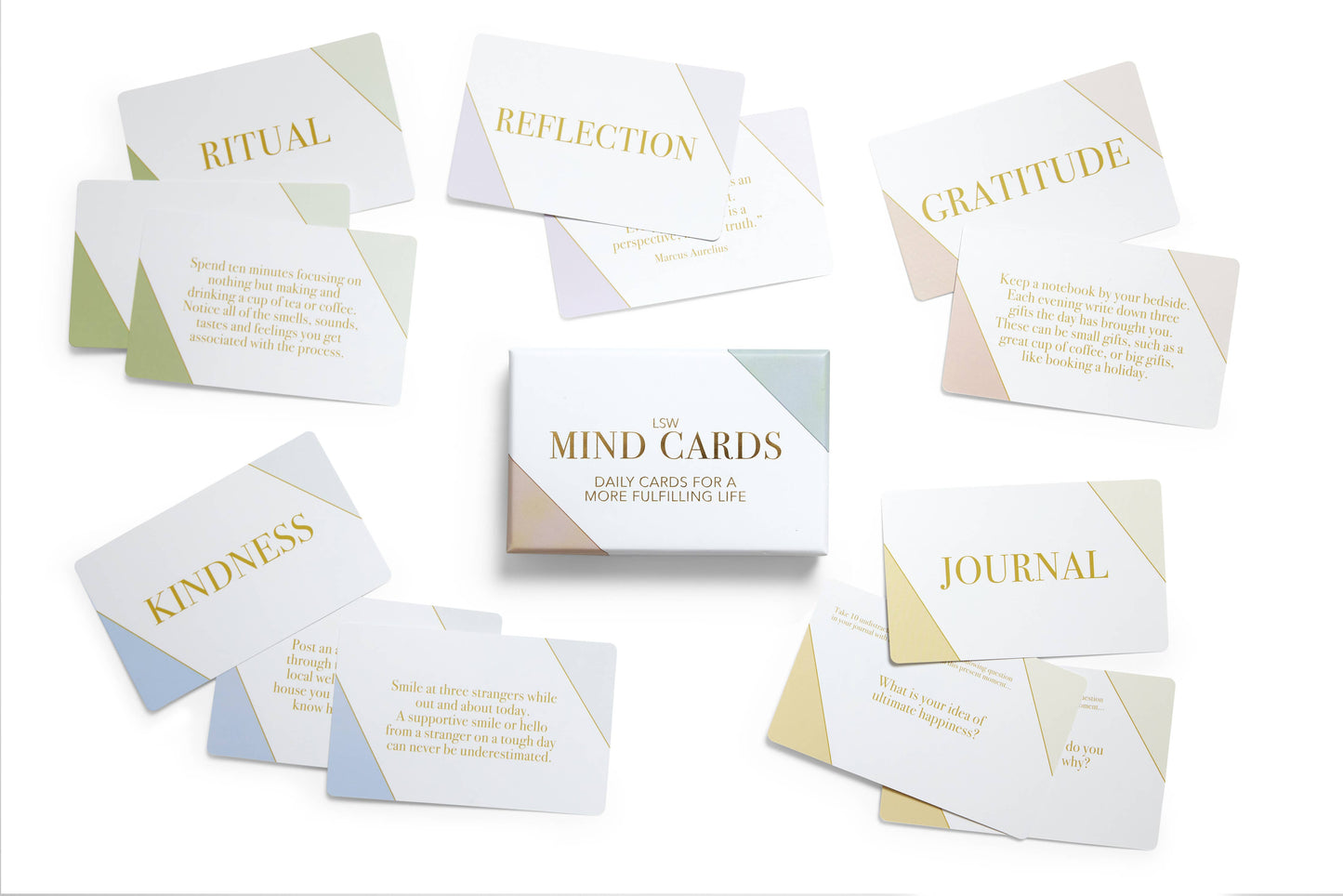 Mind Cards: Wellbeing Cards, Self Care, - 2 left in stock