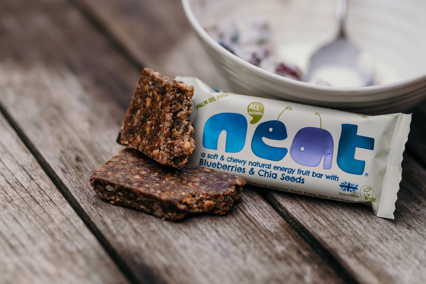 N'eat Natural Energy Blueberries & Chia Seeds Bar 45g
