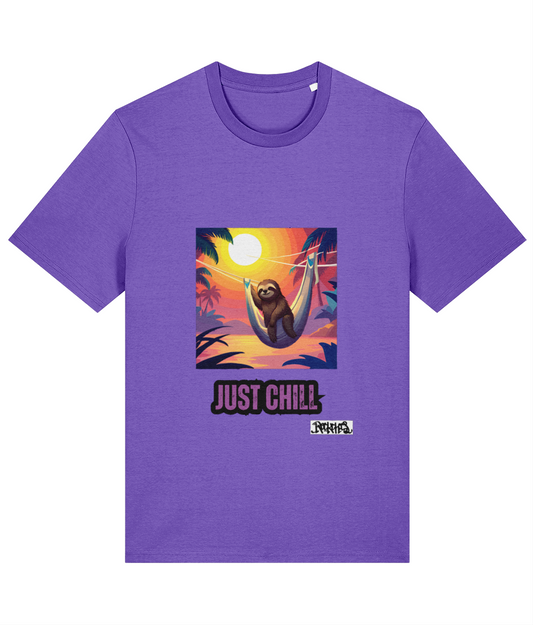 Just Chill  Sloth T shirts By Rock Chocs