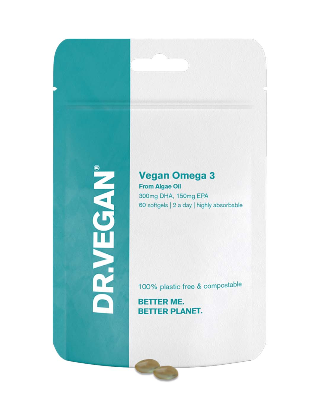 Vegan Omega 3 | 60 Softgels | 300mg EPA, 150mg DPA