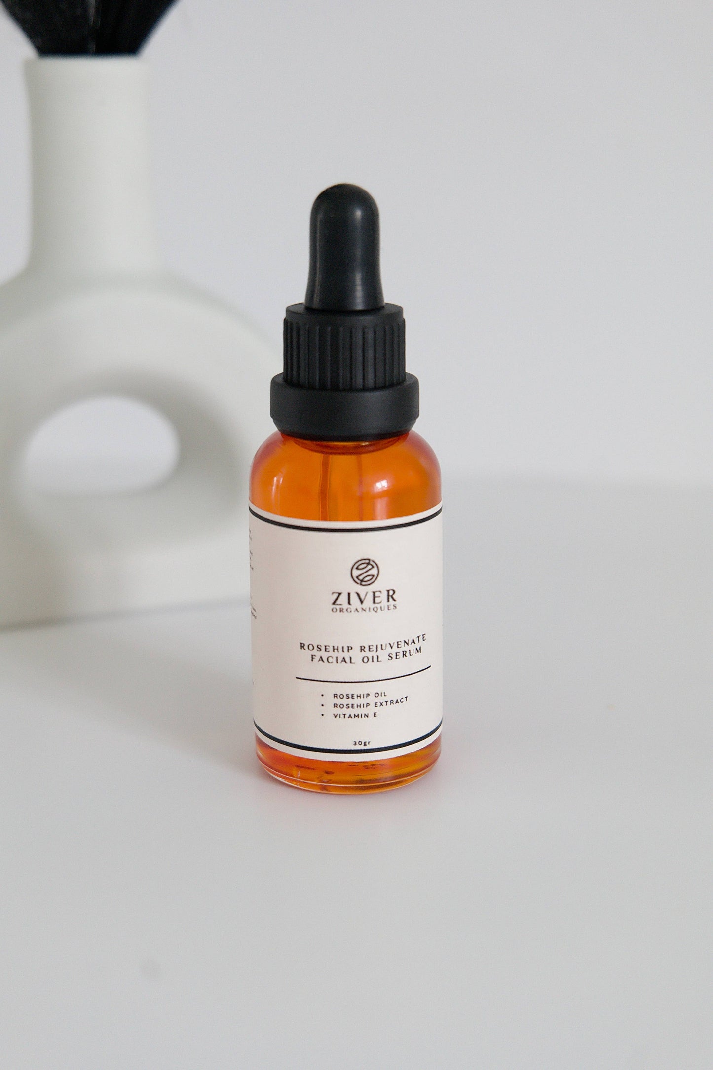 Rosehip Rejuvenating Facial Oil Serum with Vitamin E 30ml