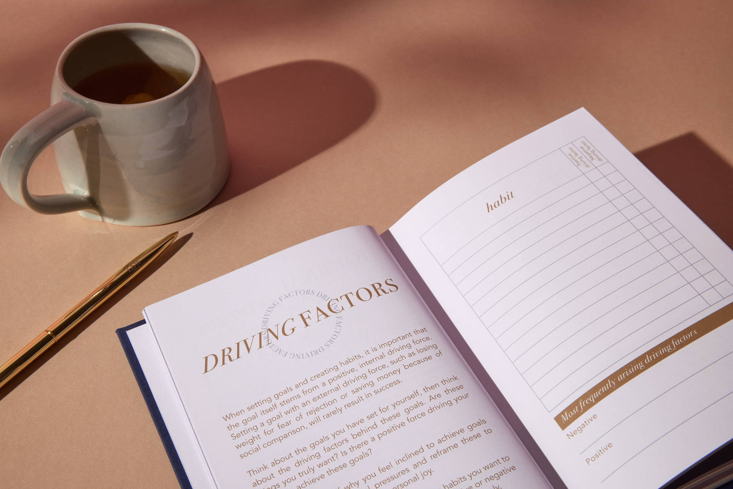 Habit Notes: Daily habit tracking journal- 5 in stock