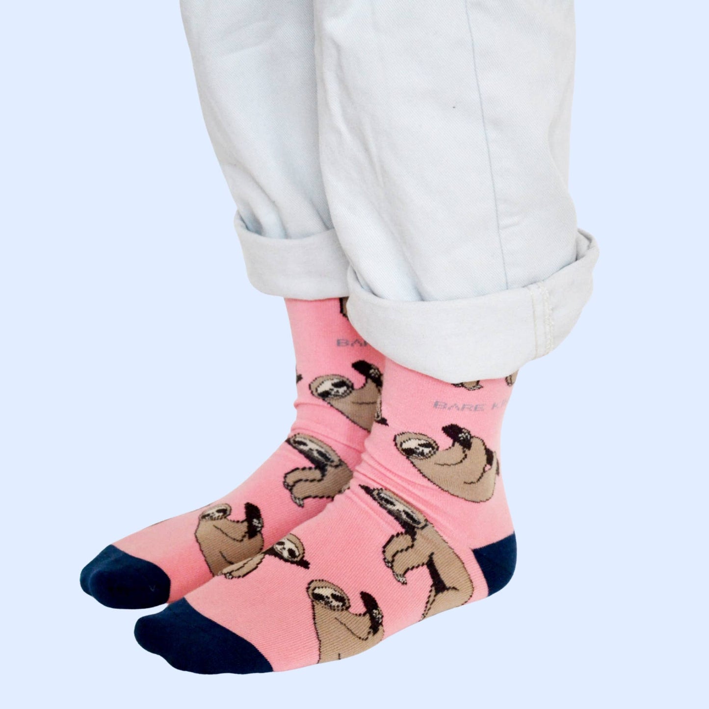 Sloth Socks | Bamboo Socks | Salmon Socks | Sleepy Socks
