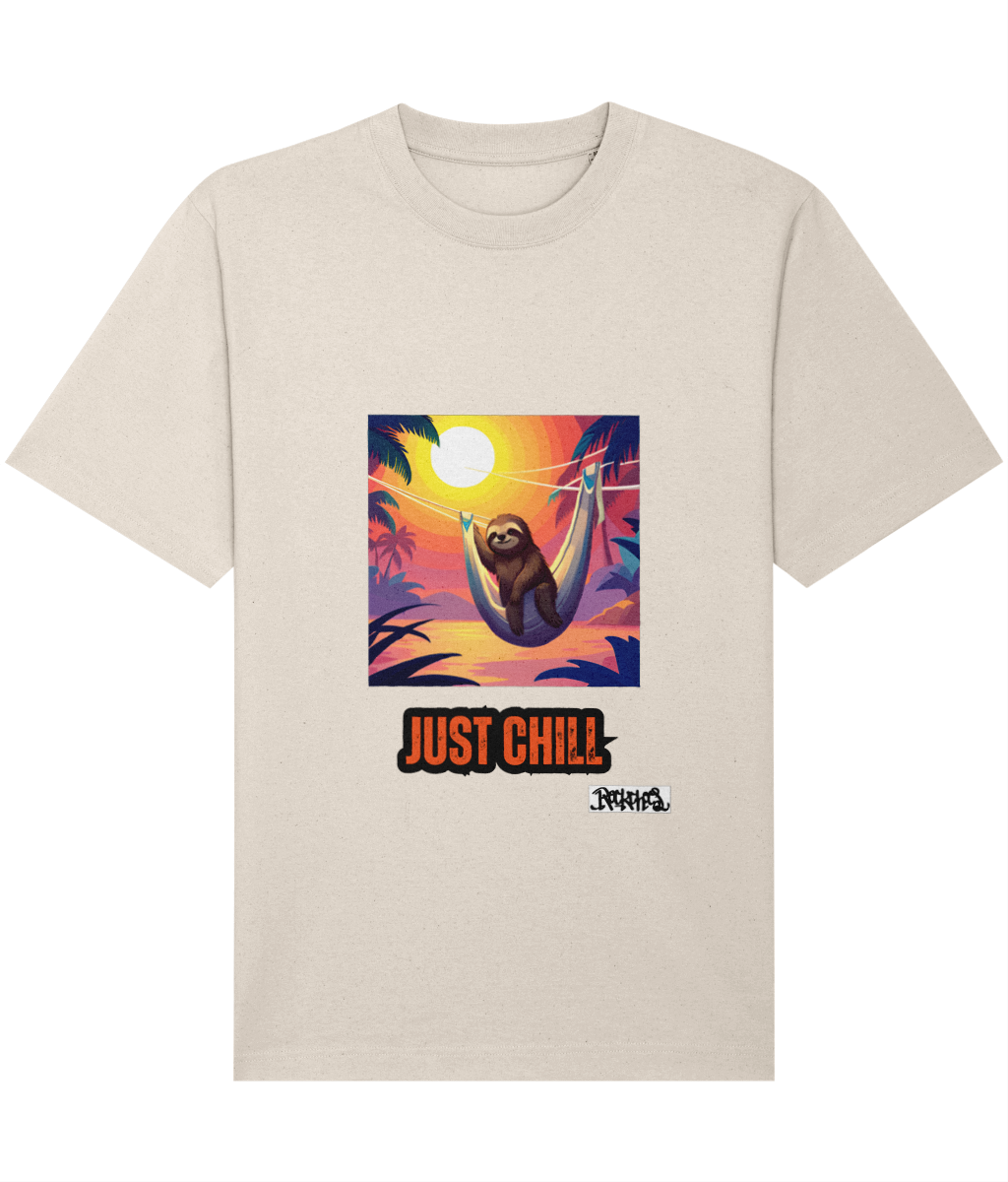 Freestyler Just Chill T shirts By Rock Chocs - Sloth